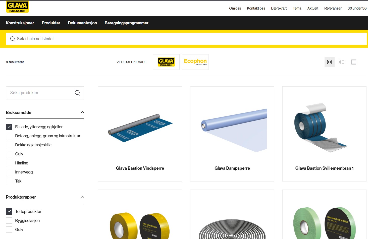 www.isosor.no/glava/tetteprodukter